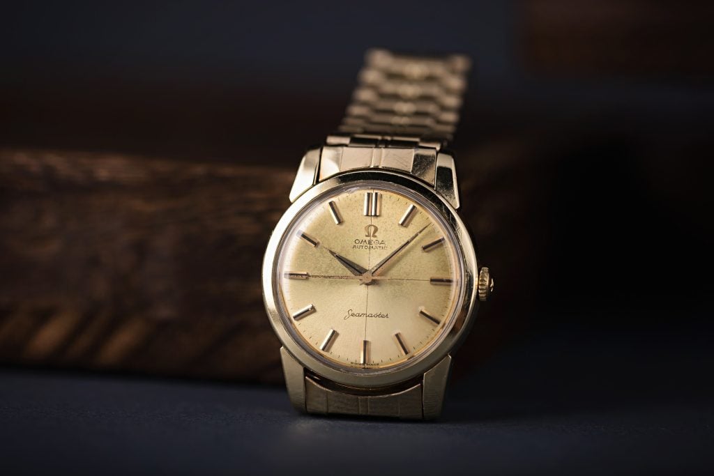 Vintage Omega watch gold plated