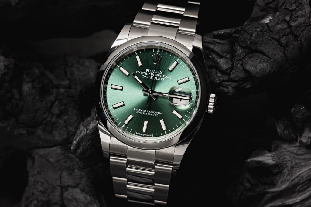 How to buy a Rolex Datejust Green Dial Stainless steel 126200