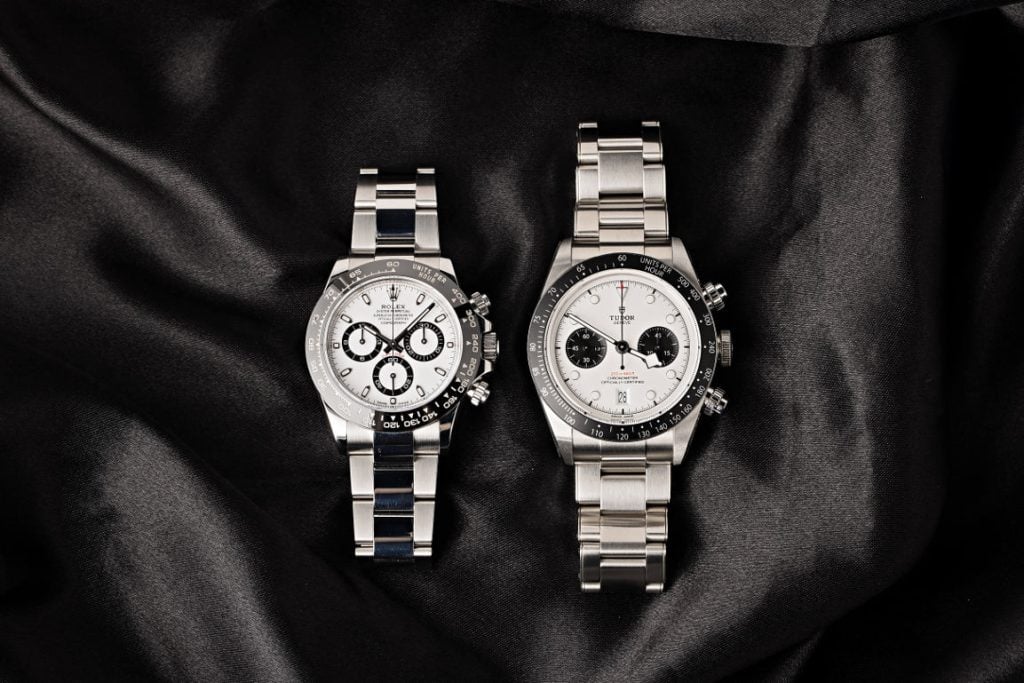 Tudor vs Rolex - Rolex Daytona 116500 watch and Tudor Black Bay Chrono 79360 watch 
