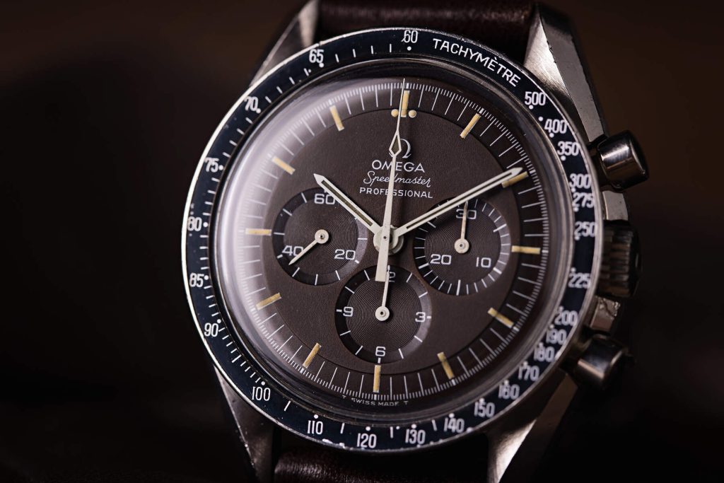 Vintage Omega Speedmaster 145.022 with Black Dial