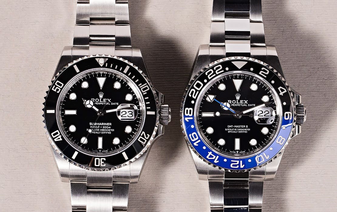 Rolex Submariner vs Rolex GMT-Master II Compared