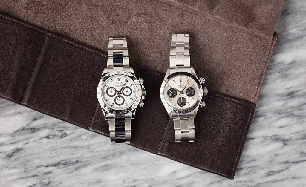 vitnage-and-modern-rolex-daytona-watches