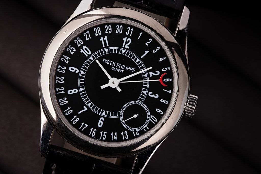 patek-philippe-calatrava-6000-automatic-black-dial