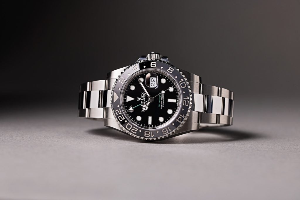 Polished Rolex Batman Watch
