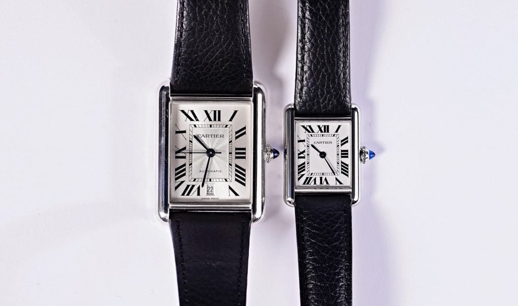 Cartier Tank Sizing