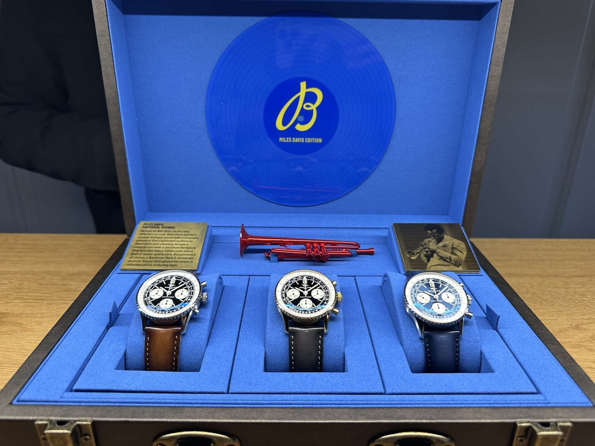 Breitling Honors Miles Davis with a Limited-Edition Navitimer
