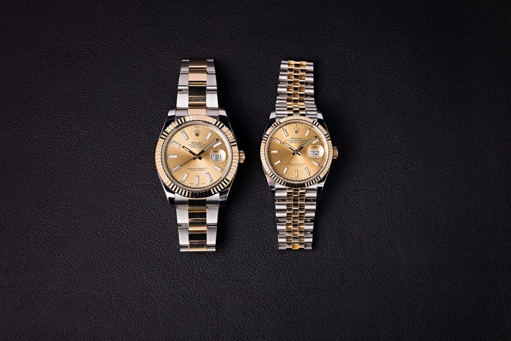 Two Tone Rolex Datejust