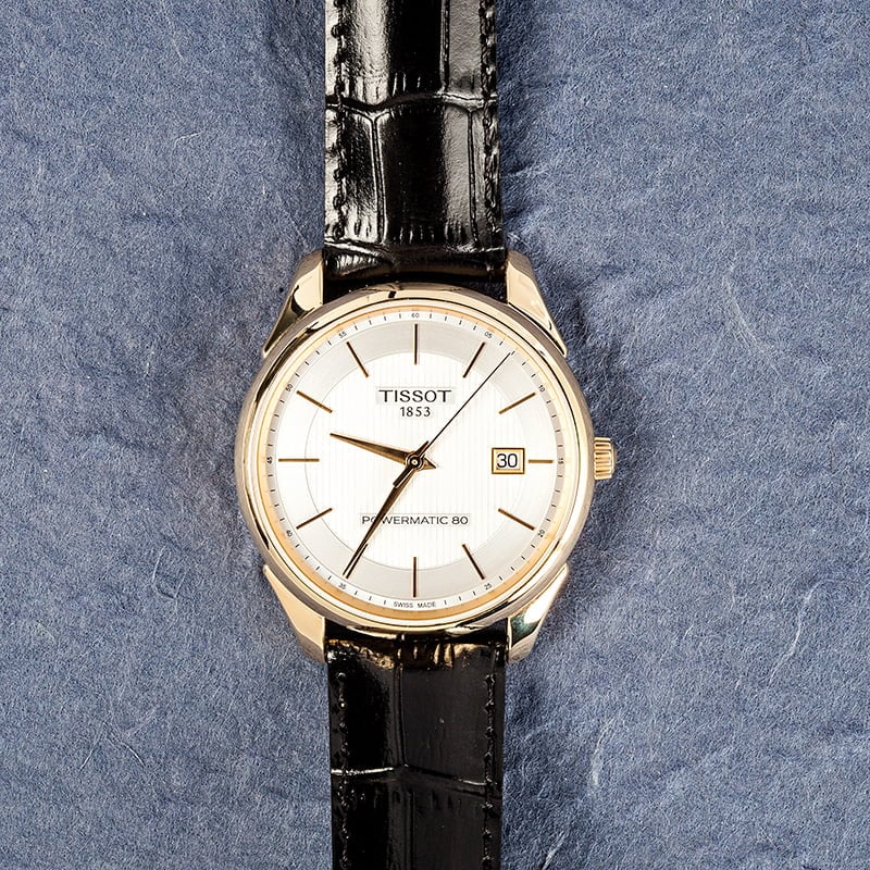 Tissot Vintage Powermatic 80 18k Yellow Gold