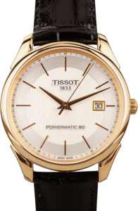 Tissot Vintage Powermatic 80 18k Yellow Gold