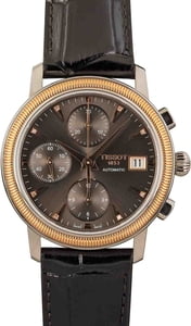 Tissot Bridgeport Chronograph Black Diamond Dial