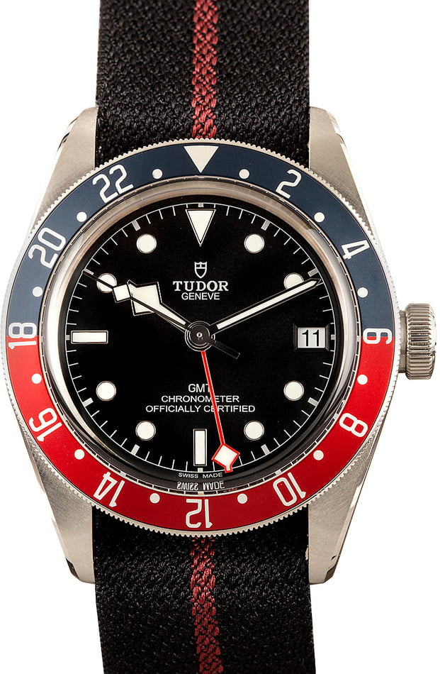 used tudor black bay gmt