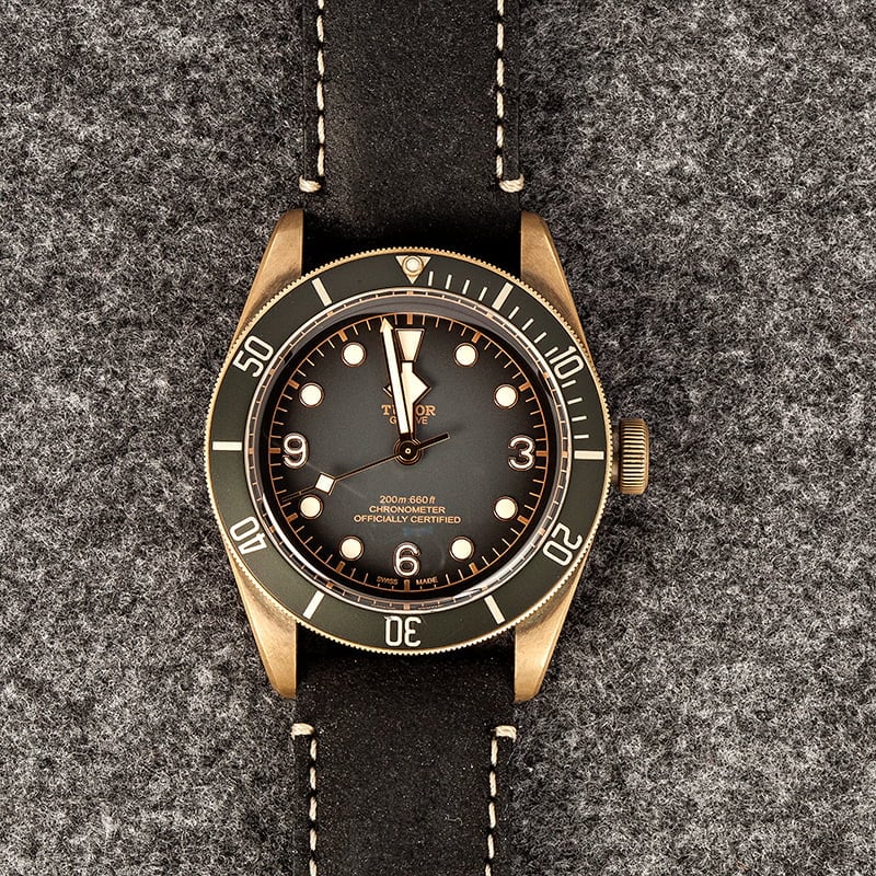 PreOwned Tudor Heritage Black Bay Bronze 79250BA