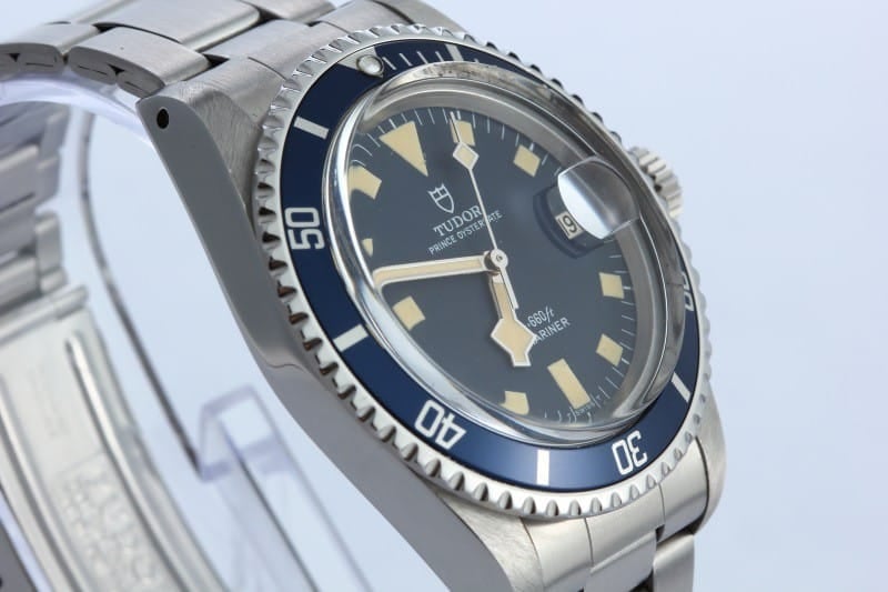 Blue Tudor Submariner Snowflake Watch