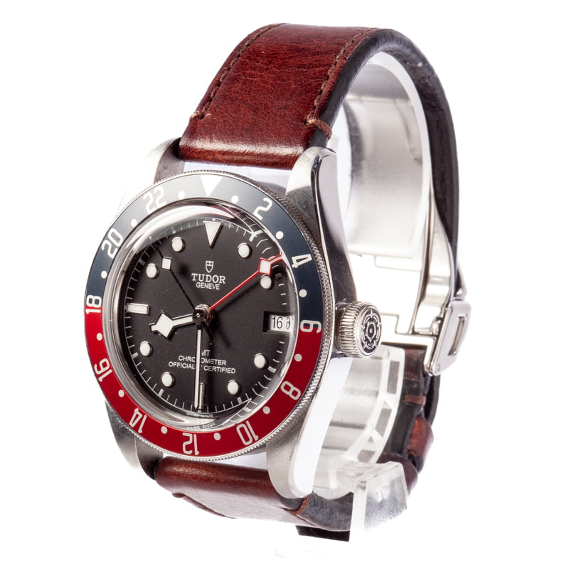 Tudor Black Bay 79830RB Brown Leather Strap
