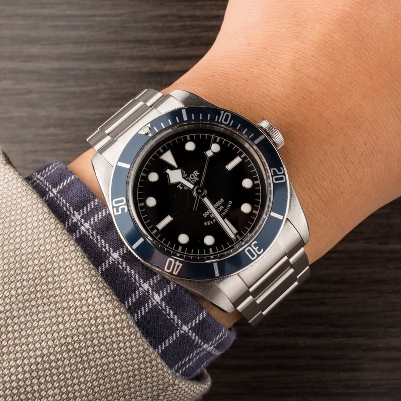 Tudor Heritage Black Bay 79220B Blue Bezel