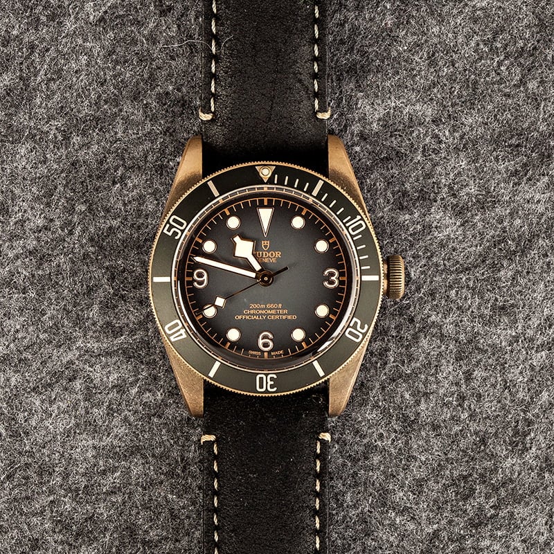 Pre-Owned Tudor Heritage Black Bay Bronze 79250BA