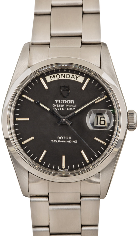 Tudor Oyster Prince Date Day 94500 Black Dial