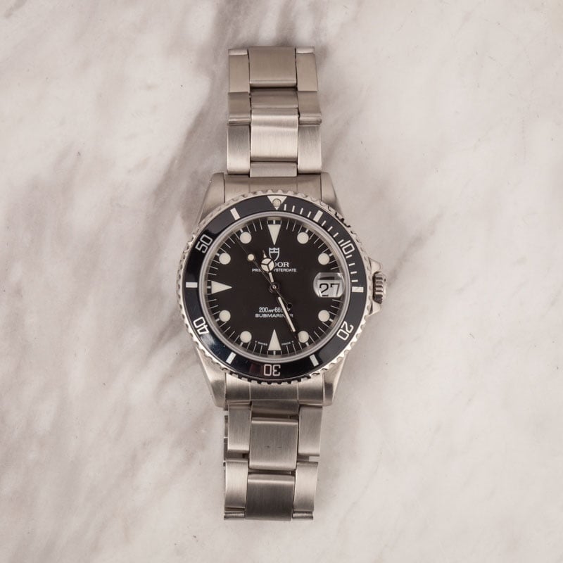 Pre-Owned Tudor Submariner Black