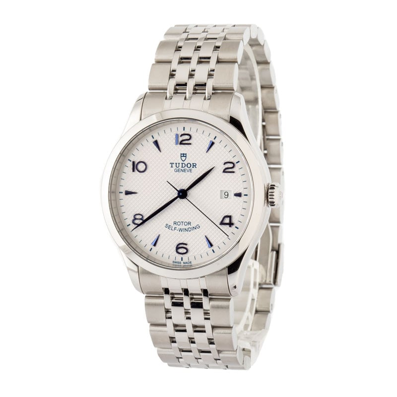 Tudor 1926 Ref 91550 Stainless Steel Blue Hour Markers