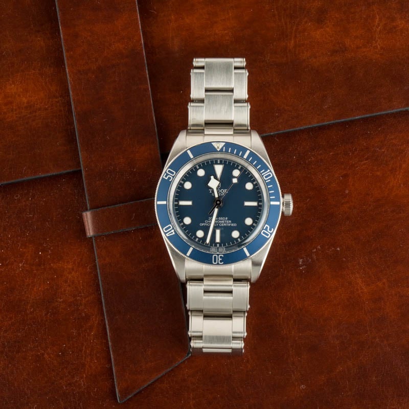Tudor Heritage Black Bay 79030B Blue Dial