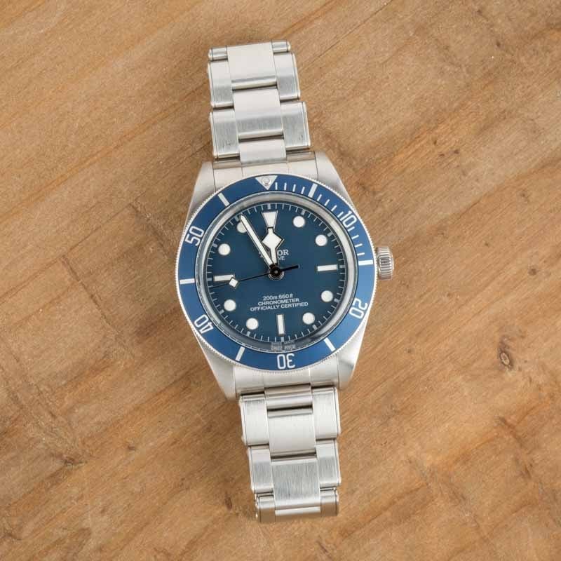 Tudor Heritage Black Bay 79030B Blue Dial