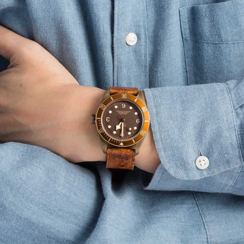 Tudor Heritage Black Bay 79250BM Brown Dial