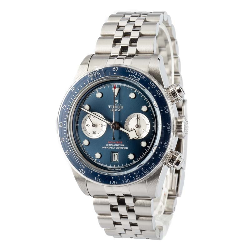 Tudor Black Bay Chrono 79360 Blue Dial