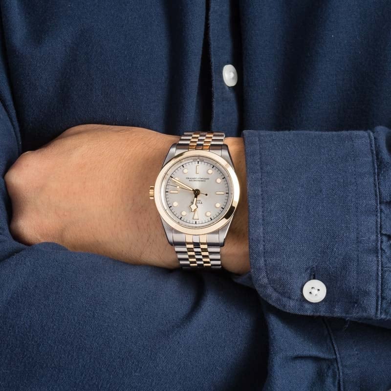 Tudor Black Bay 41 S&G Ref 79683 Silver Dial