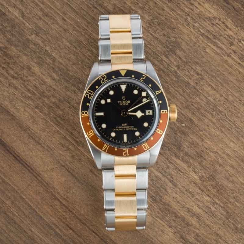 Pre-owned Tudor Black Bay GMT Ref 79833