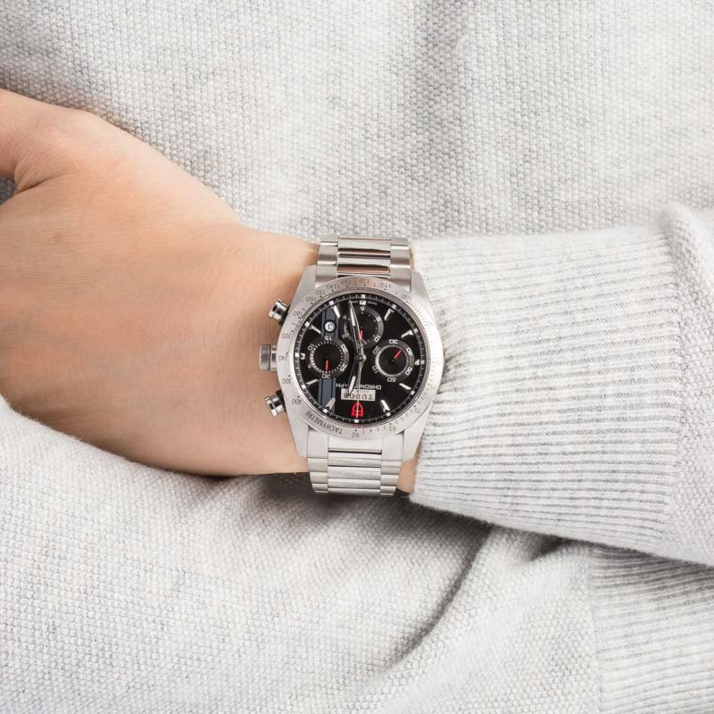 Tudor Fastrider Chronograph Black Arabic Dial