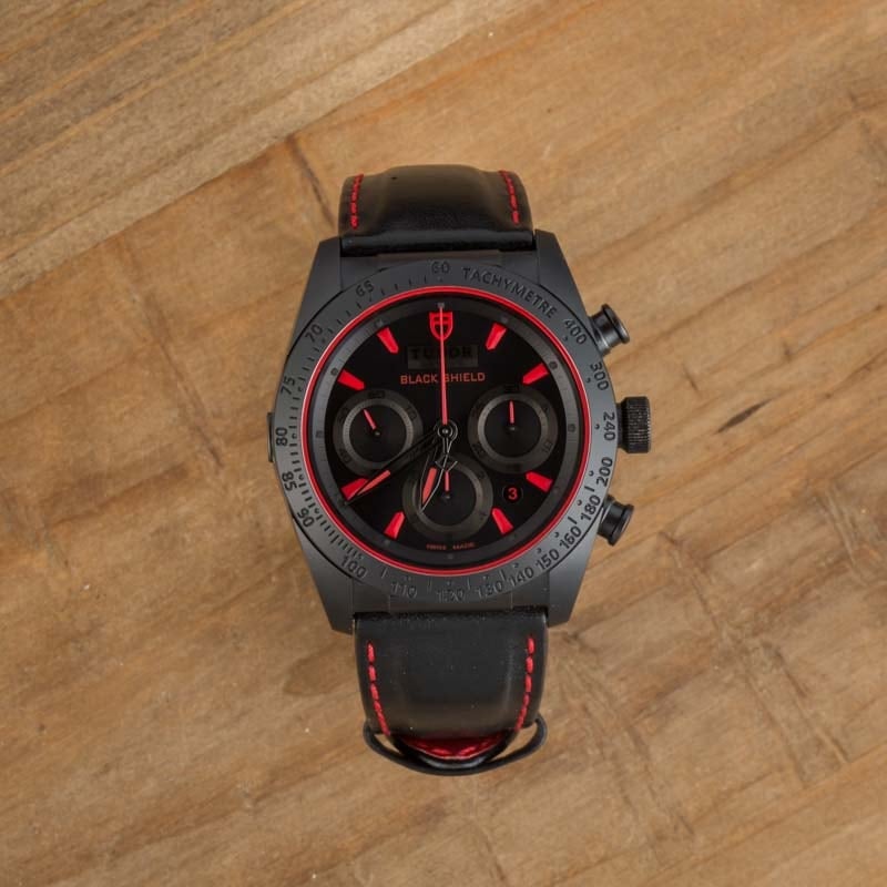 Tudor Fastrider Ref 42000 Black Dial