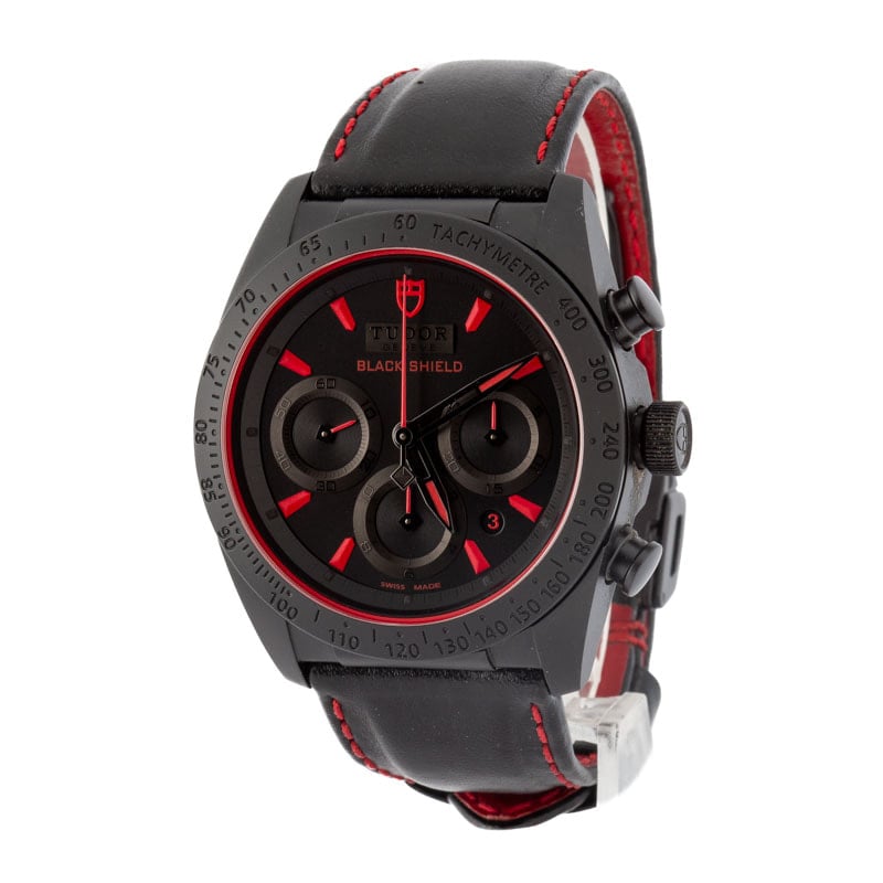 Tudor Fastrider Ref 42000 Black Dial