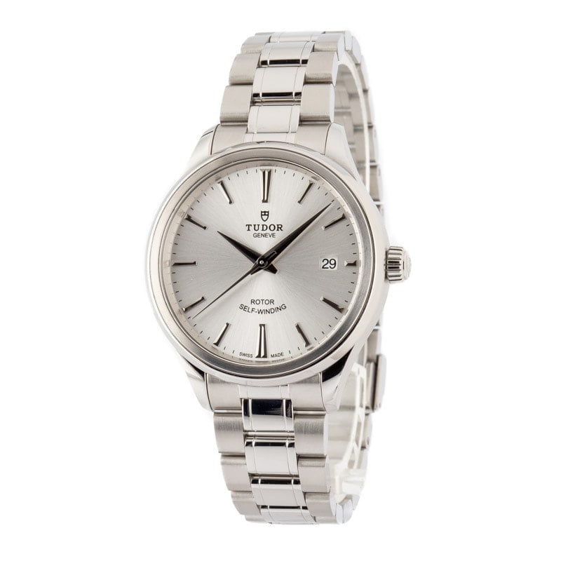 Tudor Style 12500 Silver Dial