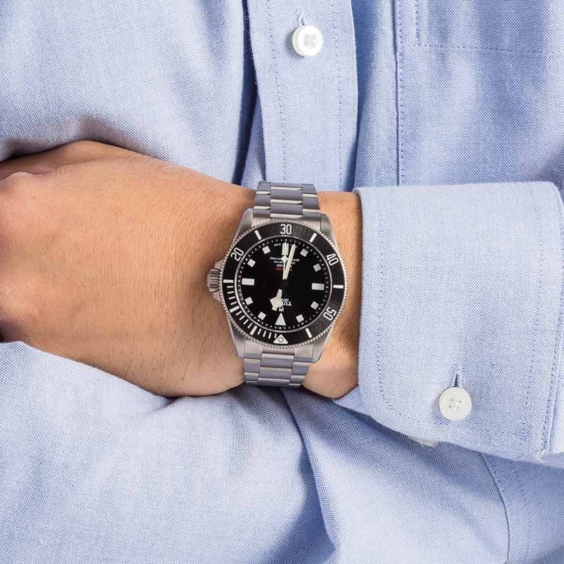 Pre-owned Tudor Pelagos 25407 Black Dial