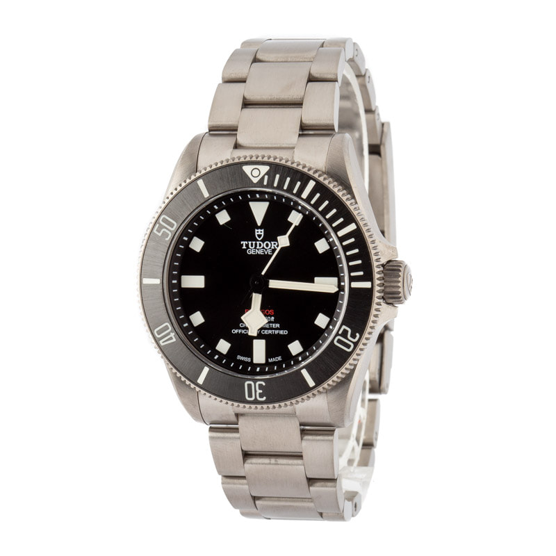 Pre-owned Tudor Pelagos Ref 25407 Titanium