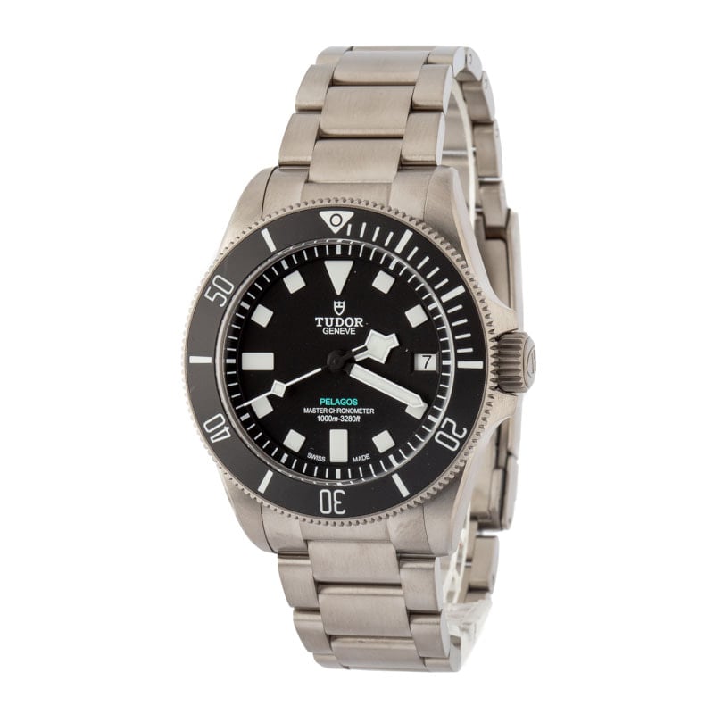 Mens Tudor Pelagos Ultra Titanium Black Dial