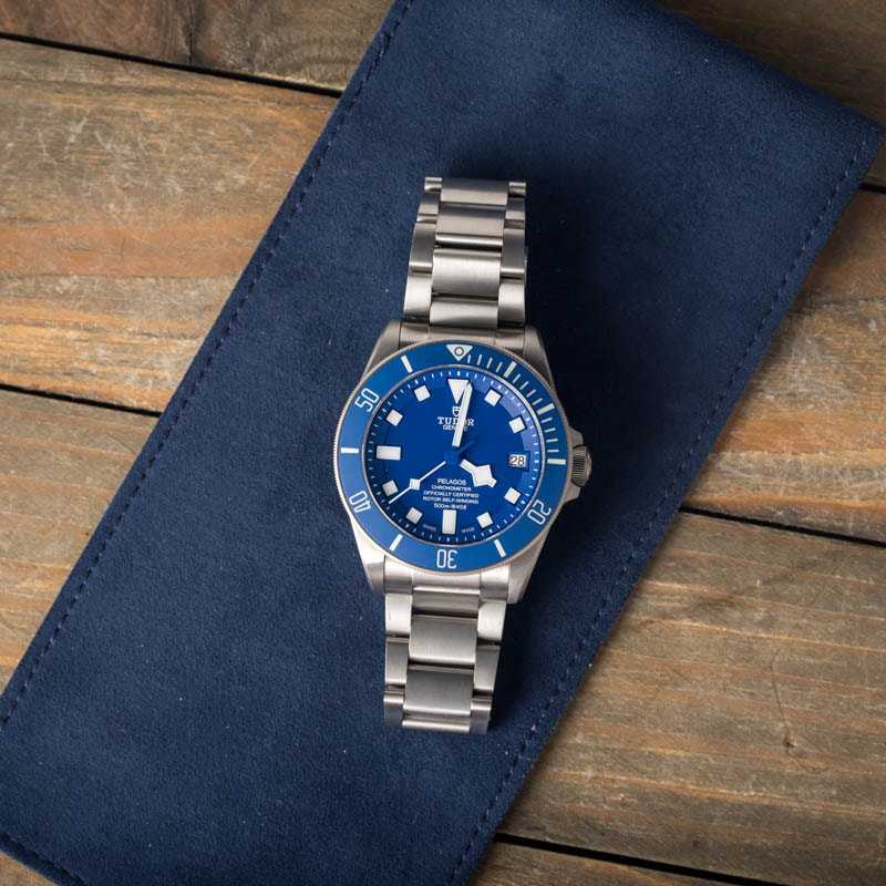 Pre-Owned Tudor Pelagos 25600 Blue Dial