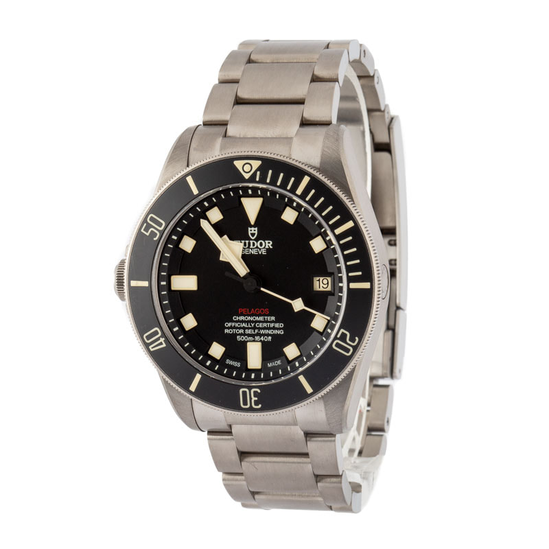 Pre-owned Tudor Pelagos Ref 25610TN Left Handed