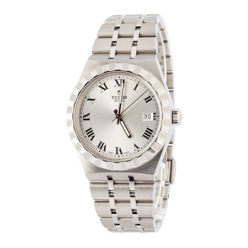 Tudor Royal ref 28500 Silver Dial