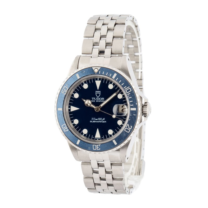 Vintage Tudor Submariner 76000 Blue Dial