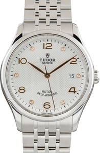 Used Stainless Steel Tudor 1926 Ref 91550 Silver Dial