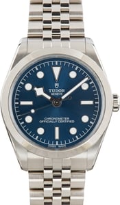 Pre-Owned Tudor Black Bay One 36 Ref 79640 Blue Dial