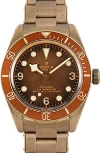 183534 Pre-Owned Tudor Black Bay Fifty-Eight Bronze Ref. 79012