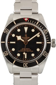 Pre-Owned Steel Tudor Black Bay Fifty-Eight Ref 79030 Black Dial