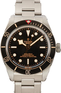 Pre-Owned Steel Tudor Black Bay Fifty-Eight Black Dial Ref 79030N