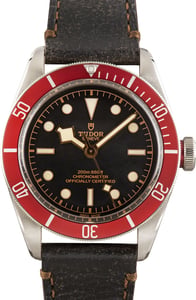 Used Tudor Black Bay Black Dial & Burgundy Bezel Ref 79230