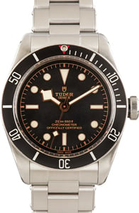 Pre-Owned Stainless Steel Tudor Black Bay Ref 79230 Black Dial