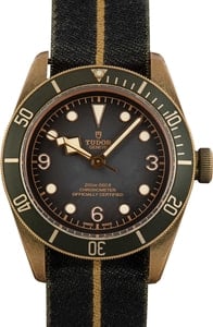 Tudor Black Bay Bronze Ref 79250 Fabric Strap