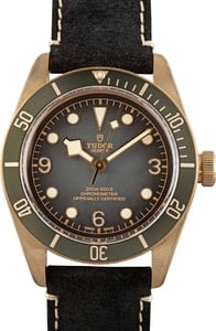 Tudor Heritage Black Bay Bronze 79250BA Leather Strap