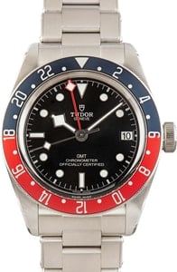 182795 Pre-owned Tudor Black Bay GMT Ref. 79830RB Pepsi